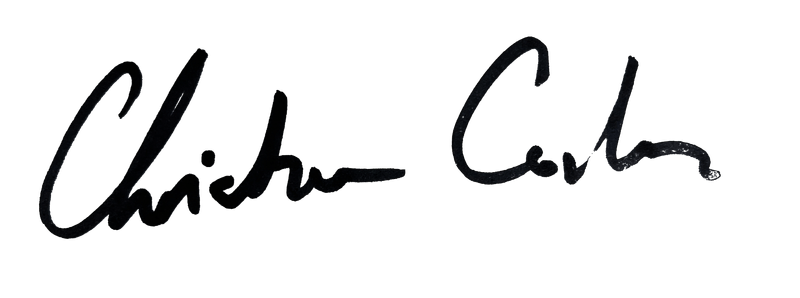 Christian Cortes signature