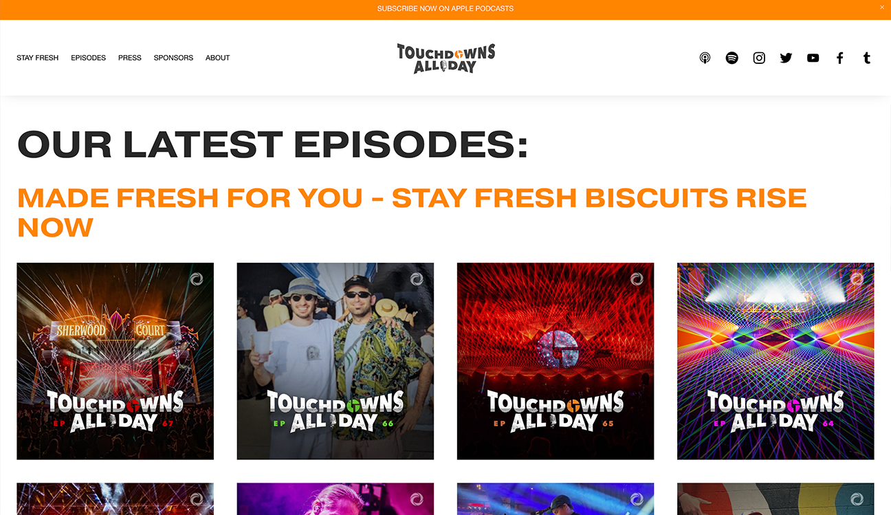 Touchdowns All Day Podcast